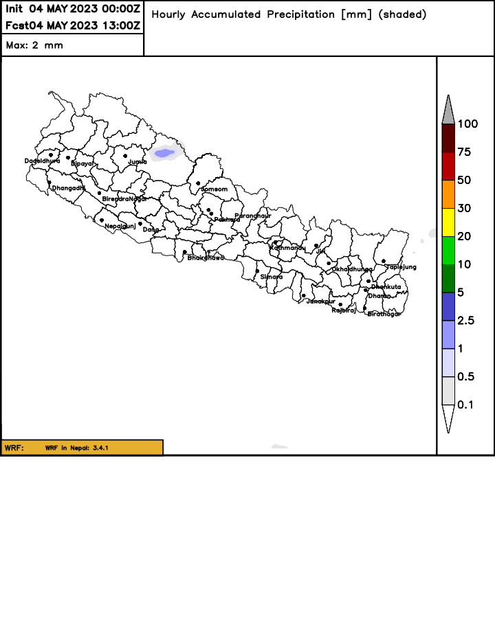 यस वर्षको मनसुनमा सरदरभन्दा कम वर्षा हुने